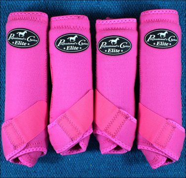 MED PROFESSIONAL CHOICE SPORTS MEDICINE HORSE BOOTS PINK 4 PACK