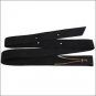 2" X 6" HILASON WESTERN POLYPROPYLENE LEATHER CINCH STRAP BLACK