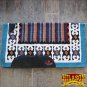 FE354-F MADE IN USA HILASON WESTERN WOOL GEL SADDLE BLANKET PAD OFF WHITE