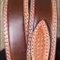 34X1 3/8" 3D NATURAL MENS WESTERN FASHION RANGER TAN LEATHER BELT SILVER BUCKLE