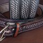 54" HILASON HEAVY DUTY HAND MADE BUFFALO HIDE LEATHER STICHED GUN HOLSTER BELT