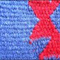 FEP113 MADE IN USA HILASON WESTERN WOOL FELT SADDLE BLANKET PAD ROYAL BLUE RED