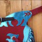 WESTERN MEDIUM YOUTH CHILD RODEO BRONC BULL RIDING SHOW SMOOTH LEATHER CHAPS