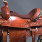 RS108MRED 16" HILASON BIG KING WESTERN WADE RANCH ROPING COWBOY HORSE SADDLE