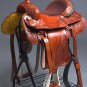 RS108MRED 16" HILASON BIG KING WESTERN WADE RANCH ROPING COWBOY HORSE SADDLE