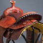 RS108MRED 16" HILASON BIG KING WESTERN WADE RANCH ROPING COWBOY HORSE SADDLE