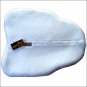 HILASON WHITE FLEECE TACK HORSE HALF SADDLE PAD