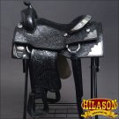 OS811BKF- HILASON WESTERN EQUITATION SHOW TRAIL PLEASURE HORSE SADDLE 16"
