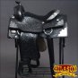 OS811BKF- HILASON WESTERN EQUITATION SHOW TRAIL PLEASURE HORSE SADDLE 16"