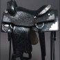 OS811BKF- HILASON WESTERN EQUITATION SHOW TRAIL PLEASURE HORSE SADDLE 16"