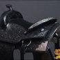 OS811BKF- HILASON WESTERN EQUITATION SHOW TRAIL PLEASURE HORSE SADDLE 16"