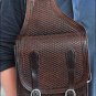 BG106DBSHL-F HILASON WESTERN LEATHER SADDLE SHOULDER BAG