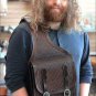 BG106DBSHL-F HILASON WESTERN LEATHER SADDLE SHOULDER BAG