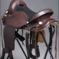 TT201-F HILASON LEATHER WESTERN FLEX-TREE TRAIL PLEASURE HORSE SADDLE 18"