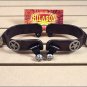 HILASON ANTIQUE BROWN LADIES SPURS WITH RANGER STAR CONCHO