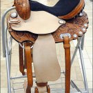 TO104SB HILASON TREELESS WESTERN BARREL RACING TRAIL PLEASURE SADDLE 14" 15" 16"
