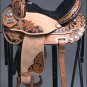 TO200V1-F HILASON TREELESS WESTERN BARREL RACING PLEASURE TRAIL HORSE SADDLE 16"