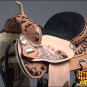 TO200V1-F HILASON TREELESS WESTERN BARREL RACING PLEASURE TRAIL HORSE SADDLE 16"