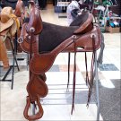 CIRCLE Y CLOUD PEAK TREELESS TRAIL HORSE SADDLE REGULAR OIL WIDE TREE 16.5 SEAT