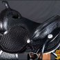 TT201BK-F HILASON LEATHER WESTERN FLEX-TREE TRAIL PLEASURE HORSE SADDLE 14"