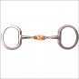 4.75"" Mouth KORSTEEL COPPER OVAL LINK EGGBUTT SNAFFLE HORSE BIT BY WEATHERBEETA