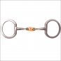 4.75"" Mouth KORSTEEL COPPER OVAL LINK EGGBUTT SNAFFLE HORSE BIT BY WEATHERBEETA