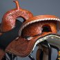 T01BZMR-F CLASSIC HILASON TREELESS WESTERN TRAIL BARREL RACING LEATHER SADDLE 15
