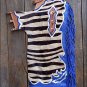 CH135F- HILASON BULL RIDING ZEBRA HAIR ON LEATHER PRO RODEO CHAPS
