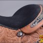 BH118-F HILASON WESTERN LEATHER EQUITATION HORSE SHOW TRAIL PLEASURE SADDLE 16"