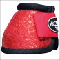 MEDIUM PROFESSIONAL CHOICE SPORTS HORSE BOOTS BELL VENTECH ELITE GLITTER CRIMSON
