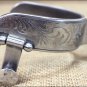 HILASON BRUSHED STAINLESS STEEL ROCK GRINDER MEN SPURS HAND ENGRAVED GS TRIM