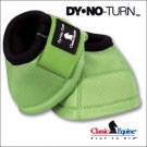 SMALL GREEN CLASSIC EQUINE DYNO HORSE NO TURN BELL BOOTS PAIR
