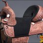 TW101MRO-F HILASON TREELESS WESTERN LEATHER TRAIL BARREL RACING HORSE SADDLE 14"