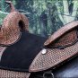 TW108HORO-F HILASON TREELESS WESTERN TRAIL BARREL RACING LEATHER HORSE SADDLE 15