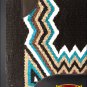 MADE IN USA F273 HILASON WESTERN SHOCK BUSTER SADDLE BLANKET PAD BLACK TURQUOISE