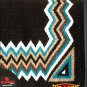MADE IN USA F273 HILASON WESTERN SHOCK BUSTER SADDLE BLANKET PAD BLACK TURQUOISE