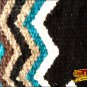 MADE IN USA F273 HILASON WESTERN SHOCK BUSTER SADDLE BLANKET PAD BLACK TURQUOISE