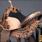 HILASON TREELESS WESTERN BARREL RACING PLEASURE TRAIL HORSE SADDLE 14" 15" 16"