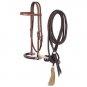 TOUGH 1 ROYAL KING BROW BAND HEADSTALL BOSAL COTTON CORD MECATE SET MED OIL