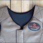 PV805-F HILASON LEATHER PRO RODEO BULL RIDING PROTECTIVE VEST XXL - GREY