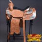 OS208F- HILASON WESTERN EQUITATION SHOW TRAIL PLEASURE SADDLE 16