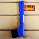 HILASON SHOW HORSE HOOF PICK BRUSH WITH ROYAL BLUE HANDLE
