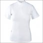 X SMALL WHITE HORSE COMPETITION RIDING WOMEN SHORT SLEEVE COTTON TSHIRT TOP