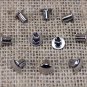 1/4" 3/8" 1/2" 10/50/100 PACK SET NP BP AL CHICAGO SCREWS POSTS HORSE TACK BELT