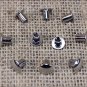 1/4" 3/8" 1/2" 10/50/100 PACK SET NP BP AL CHICAGO SCREWS POSTS HORSE TACK BELT