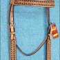 HILASON WESTERN LEATHER HORSE BRIDLE HEADSTALL TAN ANTIQUE VINTAGE FINISH