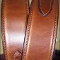 3D 52 x 1 1/2 INCH TAN MEN'S WESTERN BASIC LEATHER BELT REMOVABLE BUCKLE