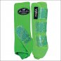 MED PROFESSIONAL CHOICE SPORTS MEDICINE HORSE BOOTS VENTECH GLITTER LIME 4 PACK