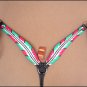 HILASON WESTERN LEATHER HORSE BRIDLE HEADSTALL BREAST COLLAR TURQUOISE PINK