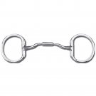 5" TOKLAT MYLER EGGBUTT WITH STAINLESS STEEL LOW PORT COMFORT SNAFFLE MB 04